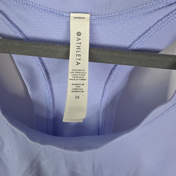 Athleta Momentum Tank Violet /purple Size 2xl - Picture 5 of 6